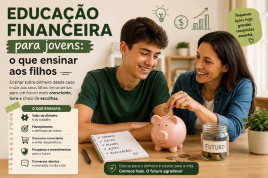 Educação financeira para jovens: o que ensinar aos filhos