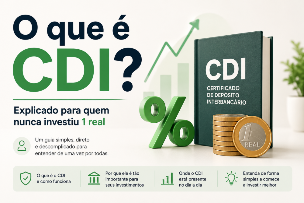 O que é CDI? Explicado para quem nunca investiu 1 real