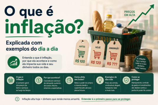 O que é inflação? Explicada com exemplos do dia a dia