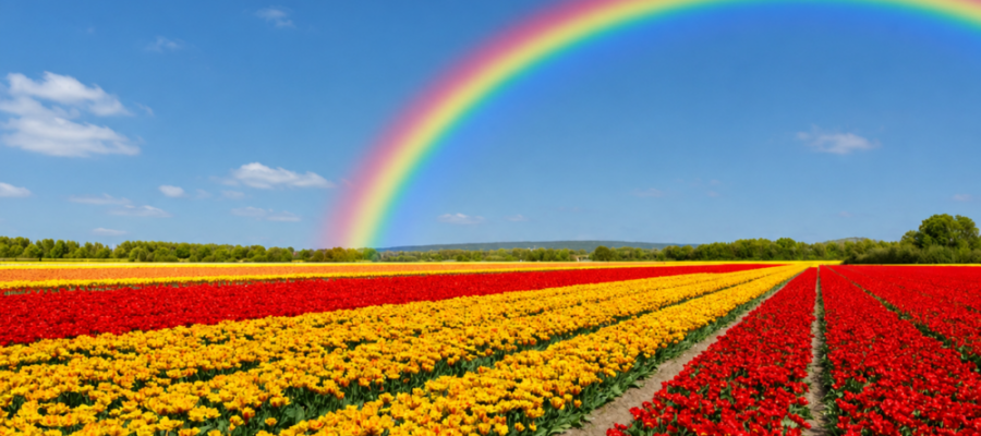 Primavera na Holanda 2026: Onde ver os campos de flores mais espetaculares do mundo